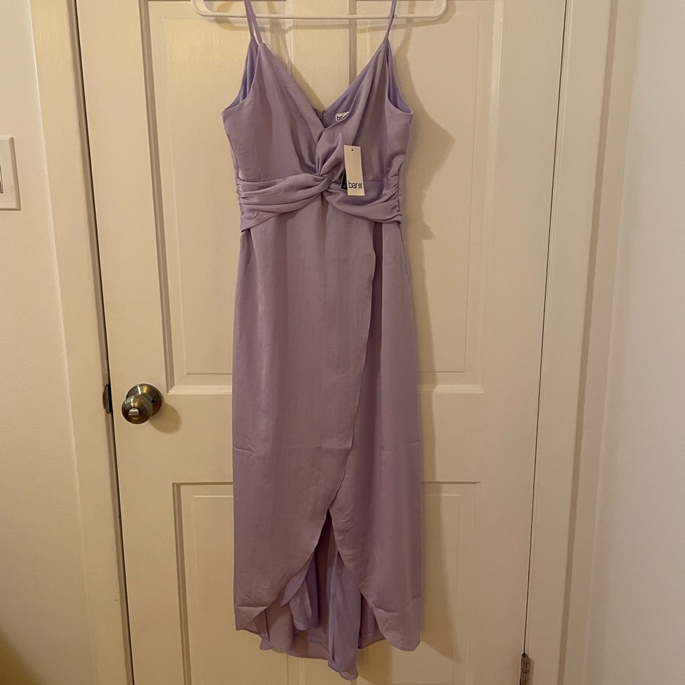 NEW Bar III Women's Twist-Front A-Line Dress - Size XS